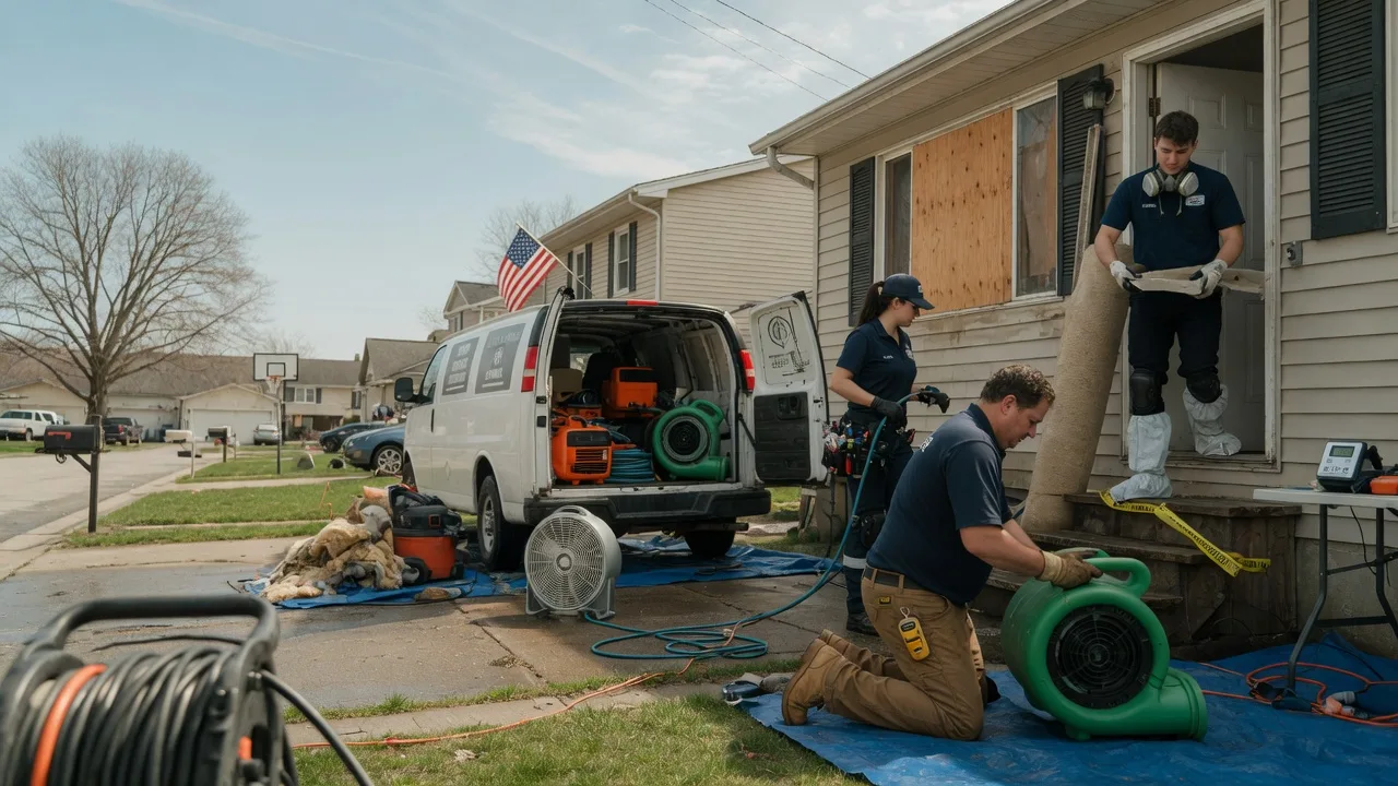 Water Damage Restoration in Vicco, KY near me
